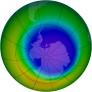 Antarctic Ozone 2001-10